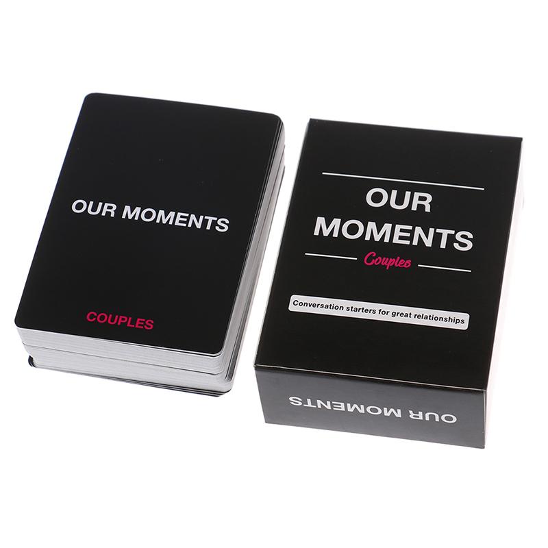 Bộ trò chơi Our Moment Couples - 100 câu hỏi kích thích tư duy bắt đầu cho một mối quan hệ tuyệt vời