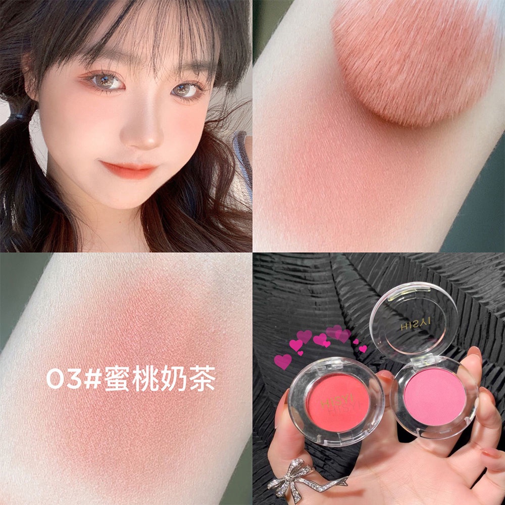Phấn Má Hồng HISYI Gồm 6 Màu Lựa Chọn Độc Đáo