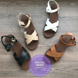 Dép sandal nữ quai chéo siêu hot 2019