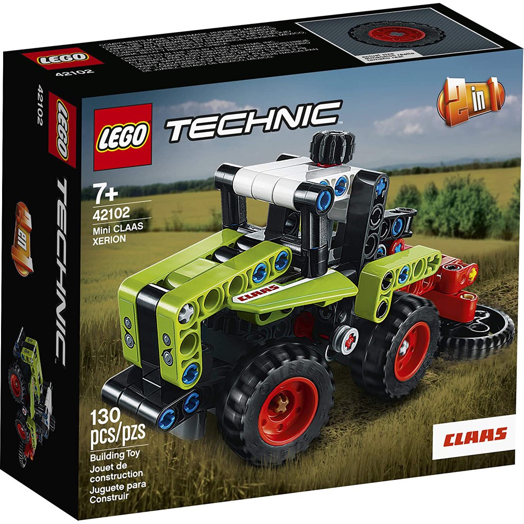 Đồ chơi LEGO TECHNIC - Máy Kéo CLAAS XERION Mini - Mã SP 42102