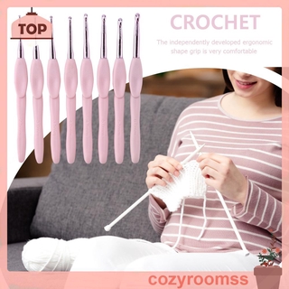 8 Chiếc móc đan len bằng nhôm để làm đồ thủ công 

