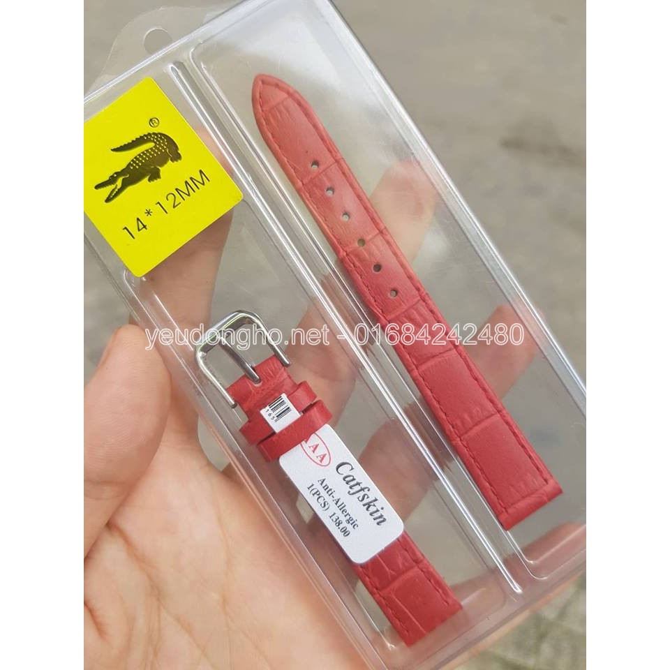 Dây Da Đồng Hồ nhiều màu thay cho đồng hồ nữ