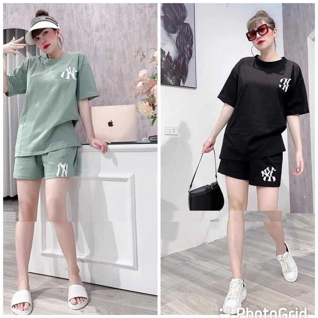 Đồ bộ đùi mặc nhà logo thiêu cực xinh-DUINY
