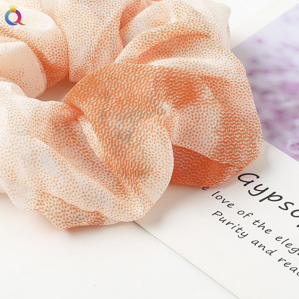 Dây Cột Tóc chiffon Màu gradient Xinh Xắn Cho Nữ