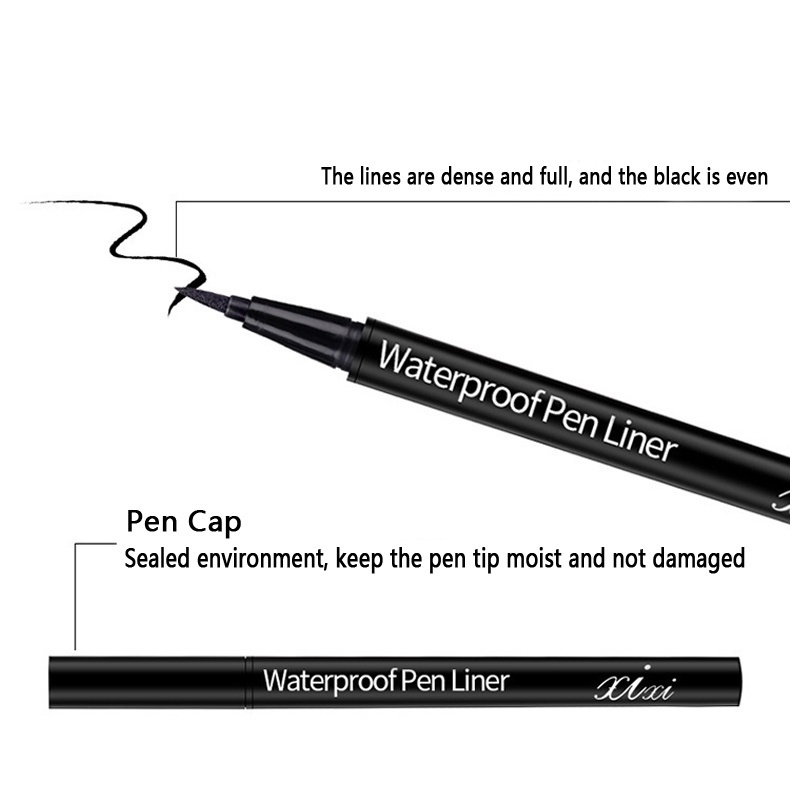 Bút Kẻ Mắt Dạng Lỏng XIXI Kẻ Mắt Nhanh Khô, Lâu Trôi, Không Thấm Nước, Không Thấm Mồ Hôi, Kẻ Mắt Tự Nhiên