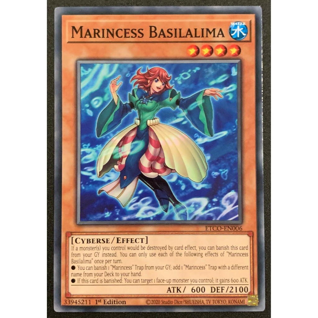 THẺ BÀI YUGIOH Marincess Basilalima
