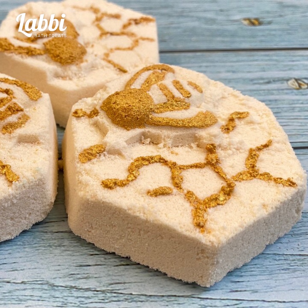 BEESWAX [Labbi] Bath bomb / Viên thả bồn tắm / Bom tắm