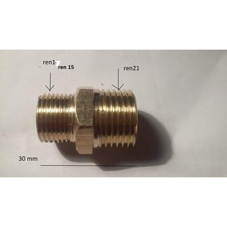 Đầu nối ren 21 sang ren 15 -đầu chuyển re 21 sang ren 15