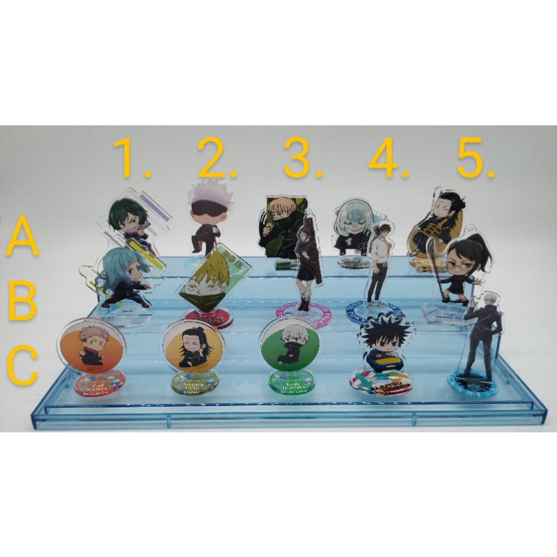 Mô hình nhựa đứng, tượng mica anime / manga, standee Jujutsu Kaisen, JJK số 10, chính hãng Bandai