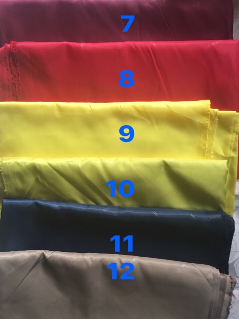 Vải lót túi, ví