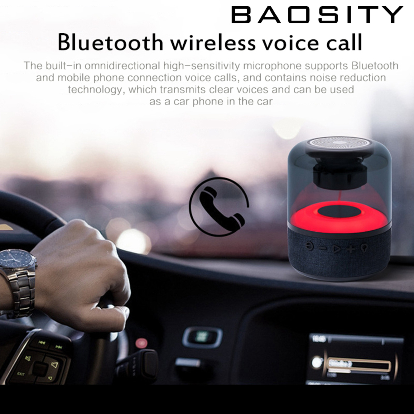 Loa Bluetooth Trong Suốt 360 Âm Thanh Hay Và Phụ Kiện