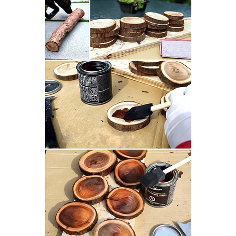 🪵Lát Gỗ 3cm~ 5cm Chụp Hình, Trang Trí🍂🍁