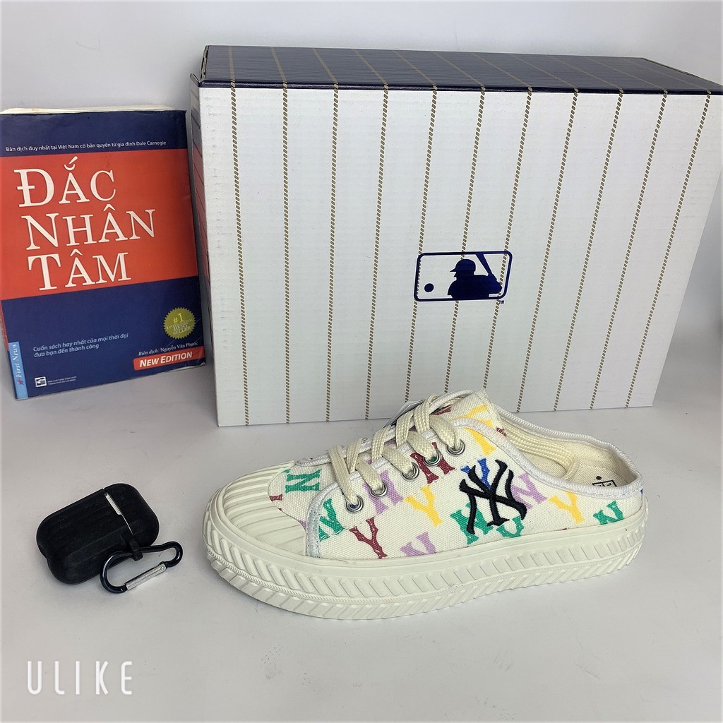 [ FREE SHIP-HÀNG QUẢNG CHÂU ] Giày Đạp Gót, Sục Ny,M.L.B Đạp Gót Trắng full box 2021. TG-Giày Humy | BigBuy360 - bigbuy360.vn