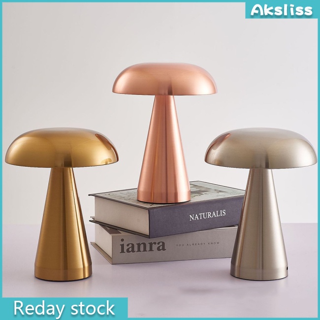 Đèn Led Để Bàn Hình Cây Nấm 3 Màu Sạc Pin 1800mah Tiết Kiệm Năng Lượng Bảo Vệ Mắt