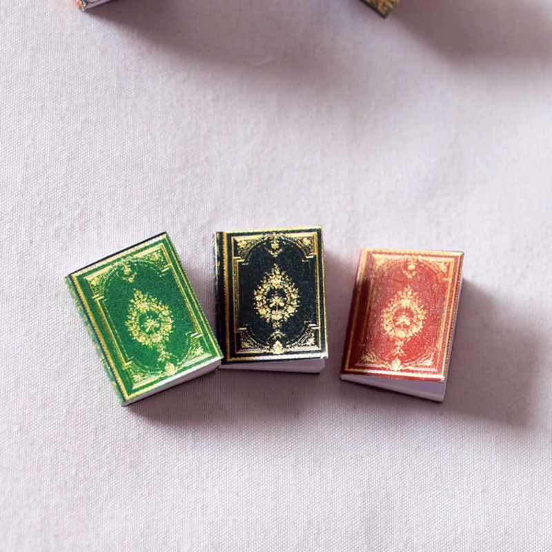 Bộ 3 Cuốn Sách Lật mini Cho Nhà Búp Bê
