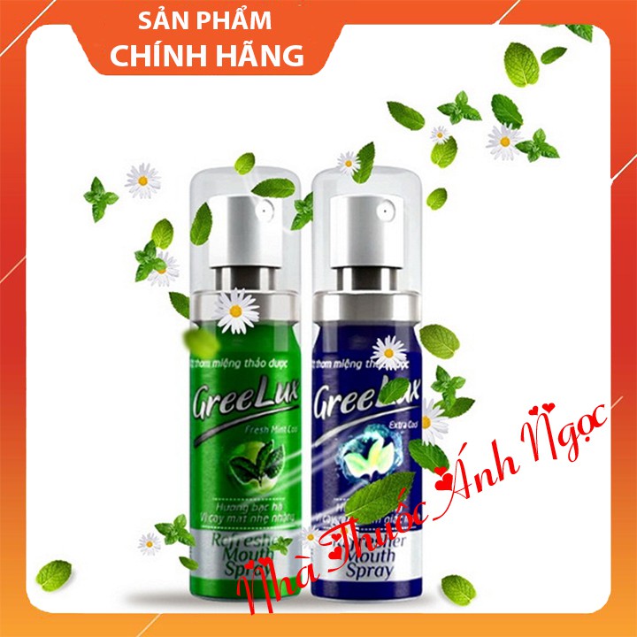 Greelux - Xịt thơm miệng thảo dược