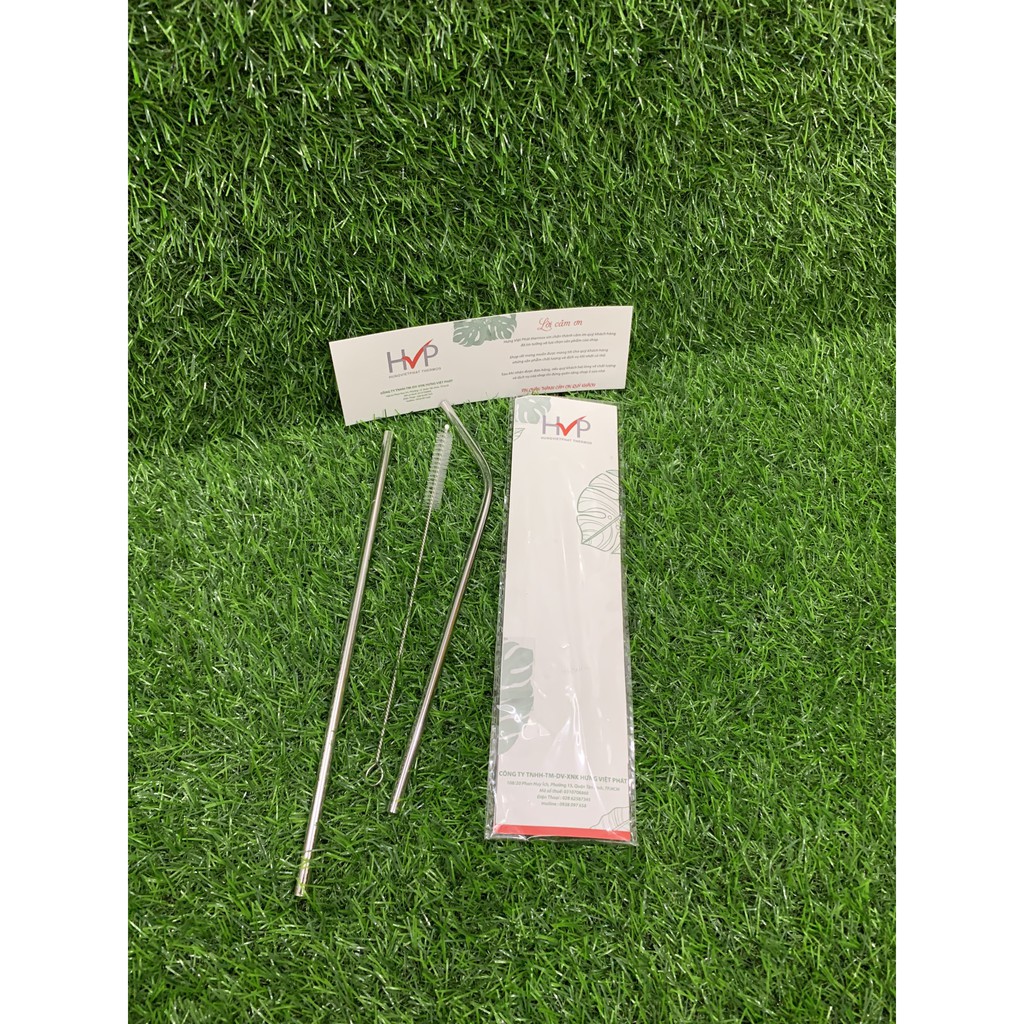 Ống hút 💖HVP💖Bộ ống hút được làm bằng inox 304 ,tái sử dụng và thân thiện với môi trường