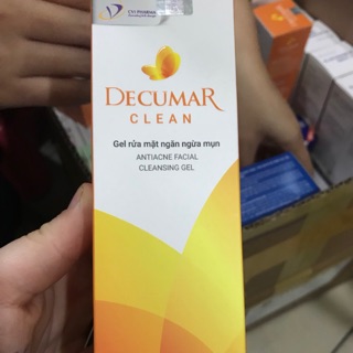 Gel rửa mặt Decumar clean