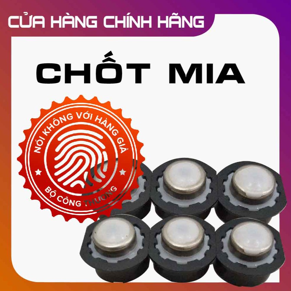 Nút (chốt) mia vuông (x5 chiếc)