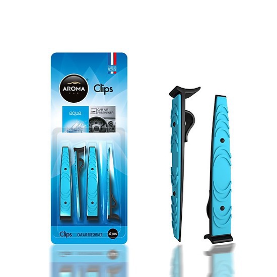 Nước hoa xe ô tô - kẹp cửa gió điều hòa Aroma Car Clips chính hãng từ Pháp