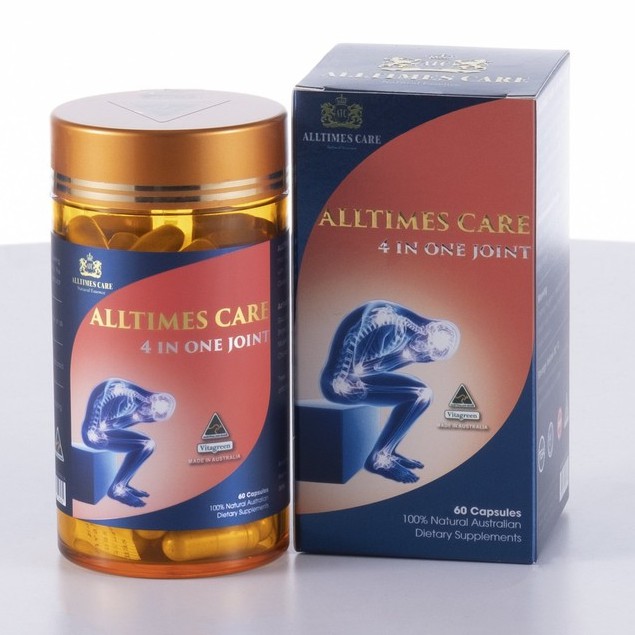 [CHÍNH HÃNG ÚC] ALLTIMES CARE Premium 4 IN ONE JOINT - Chống thoái hóa khớp (Hộp 60 viên)