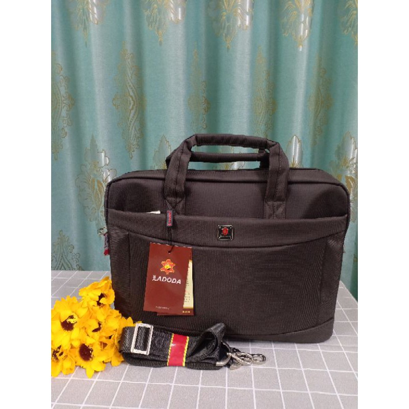 Túi dù/ cặp cán bộ đựng laptop cỡ trung (40 x 30 x 8 cm) Ladoda T11053 | BigBuy360 - bigbuy360.vn
