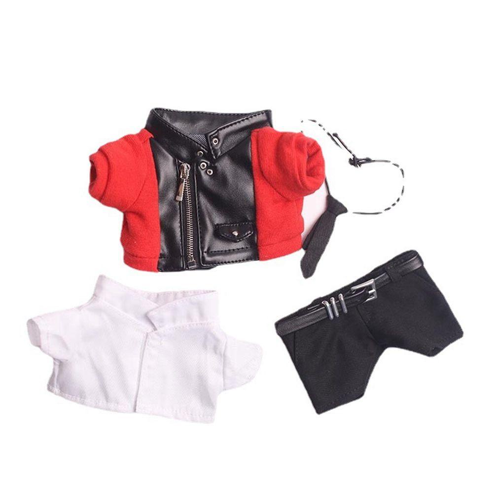 Quần Yếm 20cm Màu Cầu Vồng Thời Trang Cho Búp Bê