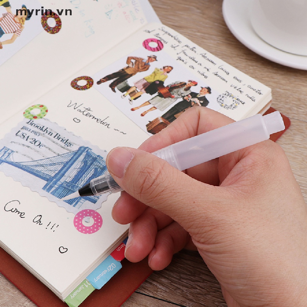 Cọ Vẽ Màu Nước Mềm Mại Có Thể Đổ Đầy Tiện Dụng