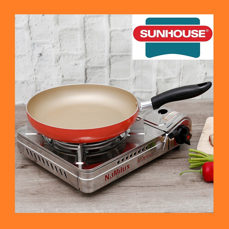 Chảo chống dính Sunhouse 24cm [ CT24C ] - chảo Elmich Smart Cook cao cấp