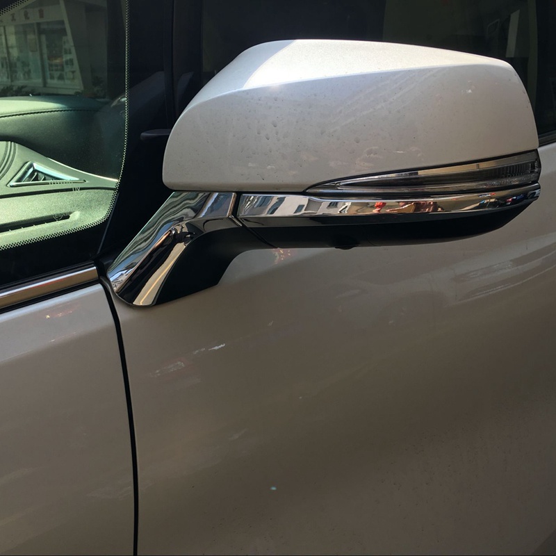 Miếng Dán Trang Trí Gương Chiếu Hậu Cho Xe Hơi Toyota Alphard Vellfire 30 2016-2019
