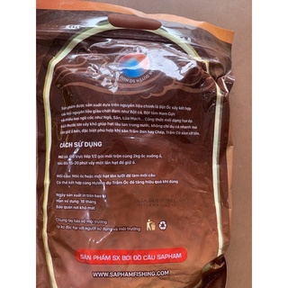 Mồi câu trắm  đen Sapham vị thơm.
