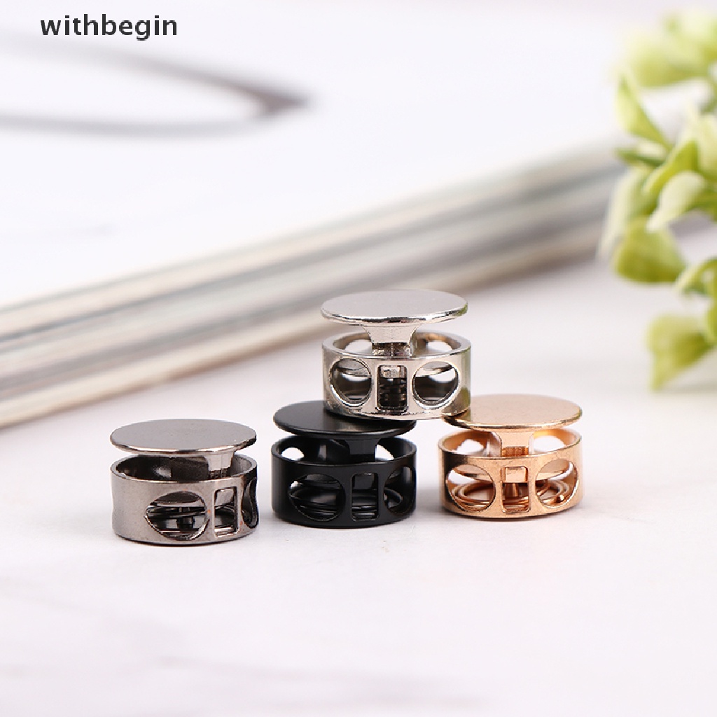 Set 10 Khóa Dây Rút 2 Lỗ Diy Tiện Dụng