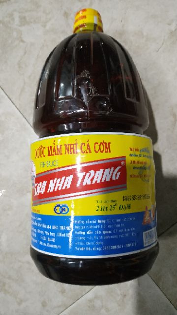 Nước mắm 584 nha trang (2 lít 25 độ đạm)