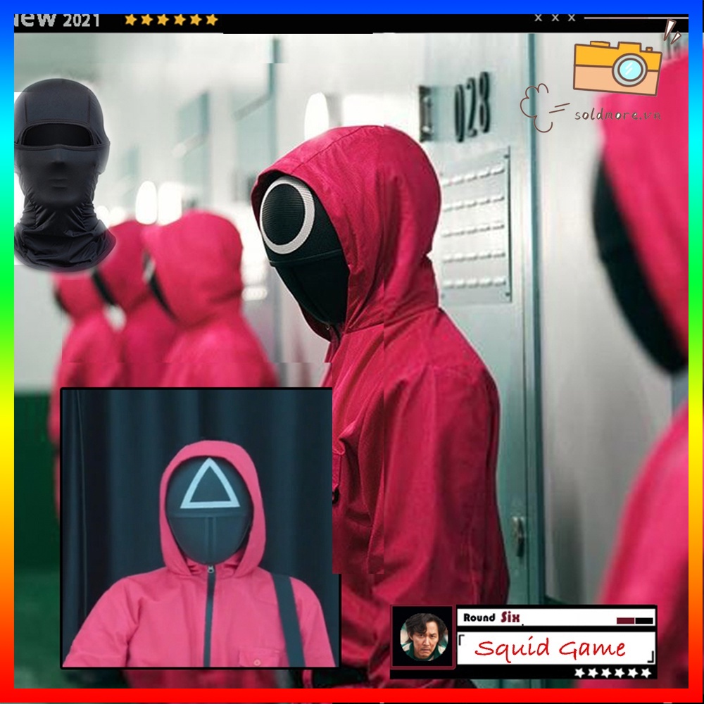 Game Lula Mask Belt Cos Desests Chơi sê-ri truyền hình Hàn Quốc Halloween Round Six Trang phục phụ kiện trang phục