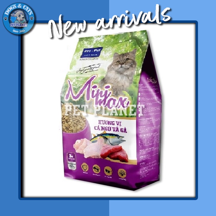 Hạt MINIMAX cho mèo 350gr