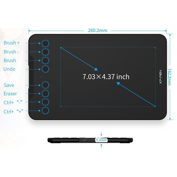 Bảng Vẽ Điện Tử XP-Pen Deco Mini 7 For Android, Hàng Chính Hãng