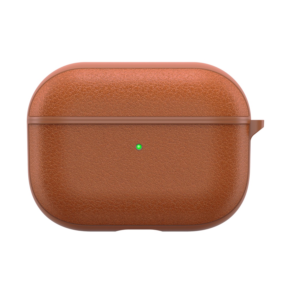 BAO ARIPODS CASE WIWU CALFSKIN GENUINE LEATHER,CHẤT LIỆU DA CAO CẤP - Hàng Chính Hãng