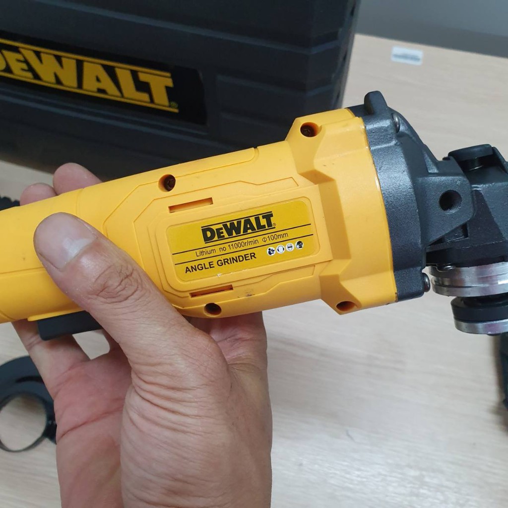 Máy cắt pin cầm tay DEWALT 118V, Máy mài góc, Máy cắt, 02 pin 10 cell, không chổi than, lõi đồng 100%