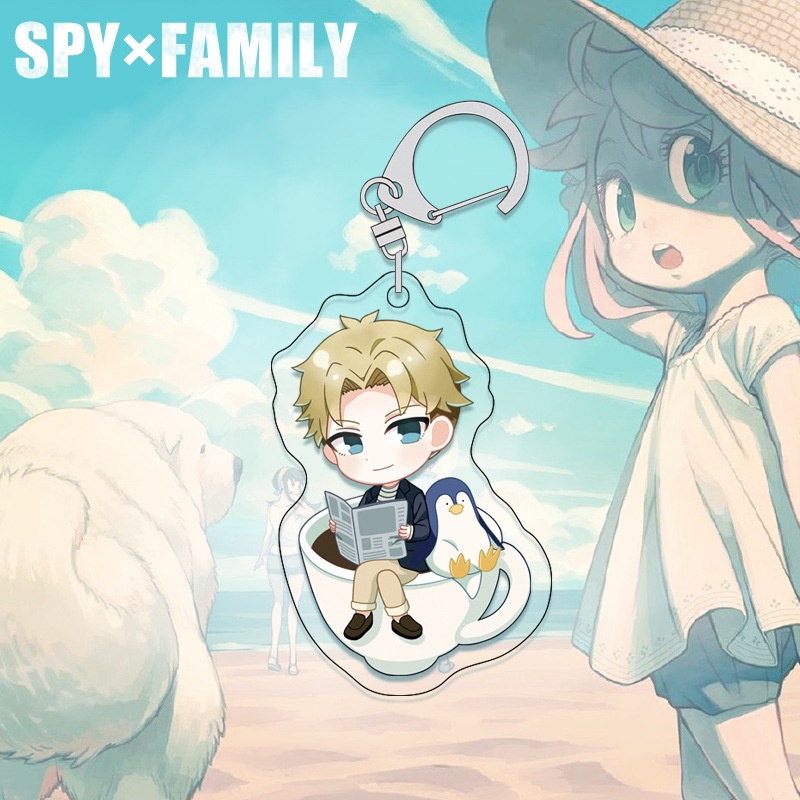 Móc Khóa Nhựa Acrylic In Hình Nhân Vật Phim Anime Dễ Thương