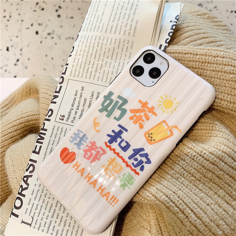 Ốp Điện Thoại Hình Ly Trà Sữa Cho Iphone X / Xs / Xr 11 Pro Max Iphone X / Xs / Xr 7 P / 8 Plus | BigBuy360 - bigbuy360.vn