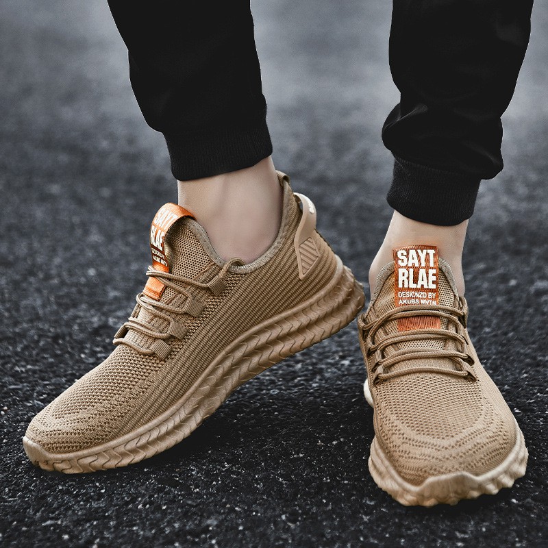 [XẢ KHO]Giày thời trang nam - Giày Sneaker nam vải poly dệt cao cấp R727 | BigBuy360 - bigbuy360.vn
