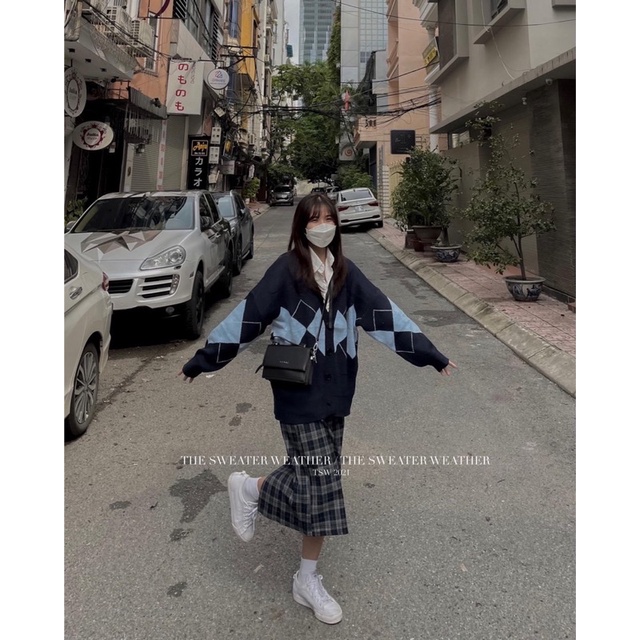 [ RẺ VÔ ĐỊCH] [ÁO CADIGAN] Cardigan Nữ Thổ Cẩm, Áo Khoác Len Mềm Mịn Mix Chân Váy, Quần Cực Hàn Quốc | BigBuy360 - bigbuy360.vn