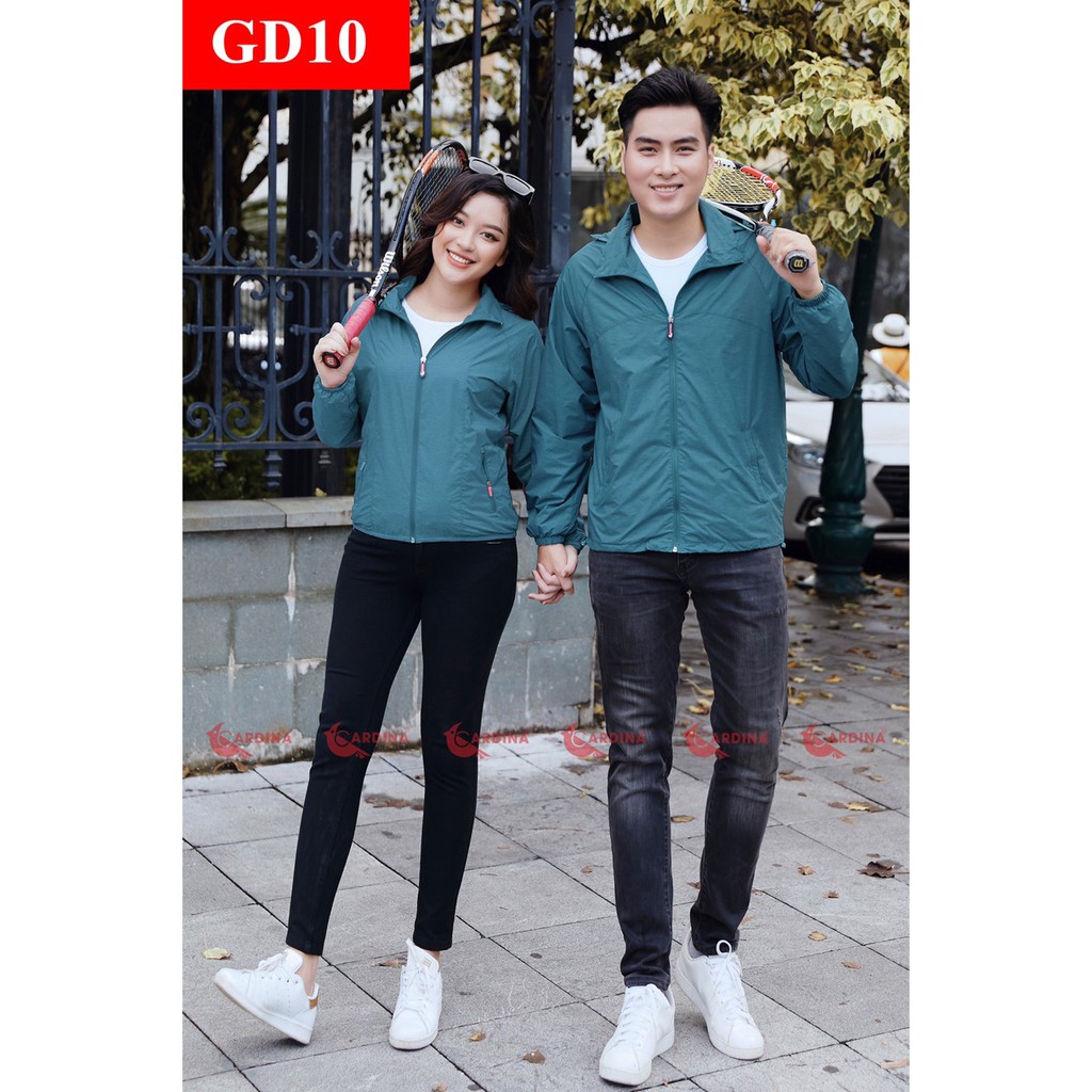 Áo gió đôi Nam Nữ Cardina THỜI TRANG CHÍNH HÃNG Nhật Bản, Cản gió, giữ ấm, Siêu phẩm cao cấp chống thấm nước