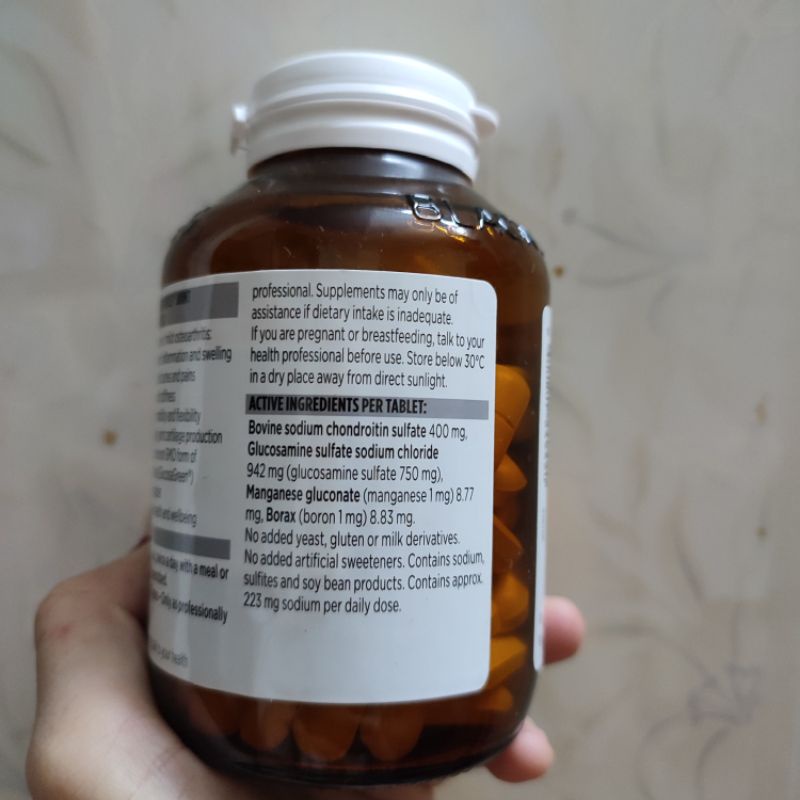 Viên uống bổ khớp Blackmore Joint Formula Advanced hộp 120 viên
