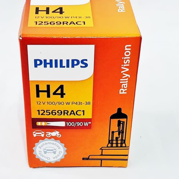 PHILIPS 1 Bóng Đèn Halogen H4 100 / 90 Watt 12v