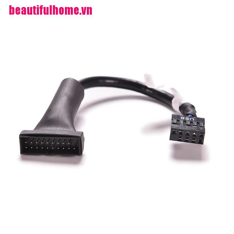 Đầu Chuyển Đổi Usb 2.0 9pin Female Sang 20pin Usb 3.0