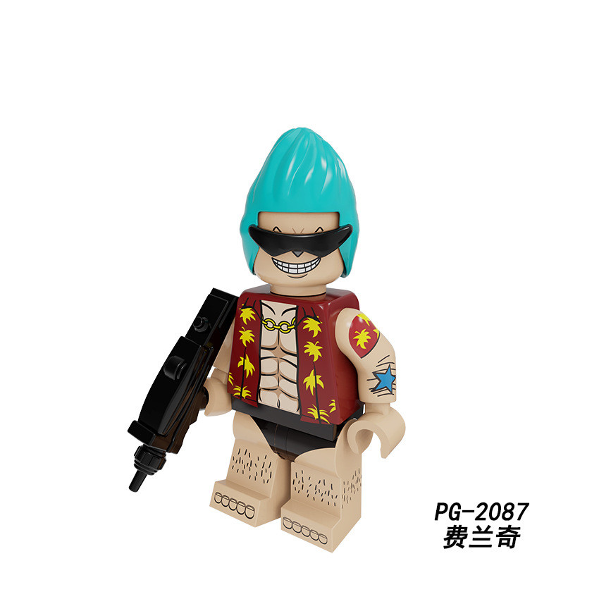 Set đồ chơi xếp hình nhân vật One Piece Pg8244