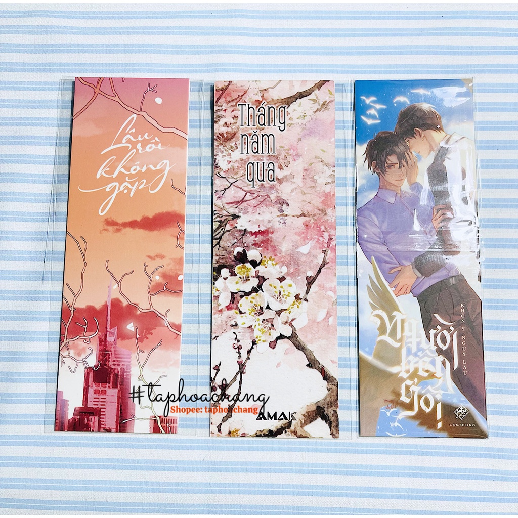 Túi Opp trong suốt bọc đựng Bookmark có dán miệng - Túi bookmark/ đựng bookmark