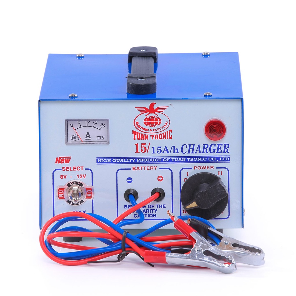Máy nạp ắc quy 15A