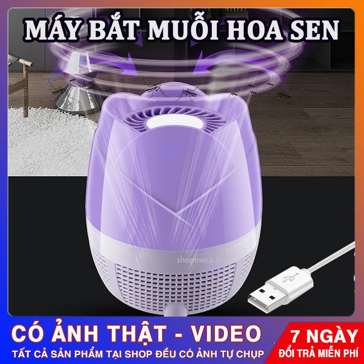 MÁY BẮT MUỖI HOA SEN CAO CẤP | Kiểu Dáng Hiện Đại - Bảo Vệ Giấc Ngủ Gia Đình Bạn | Lỗi 1 Đổi 1 - 10003